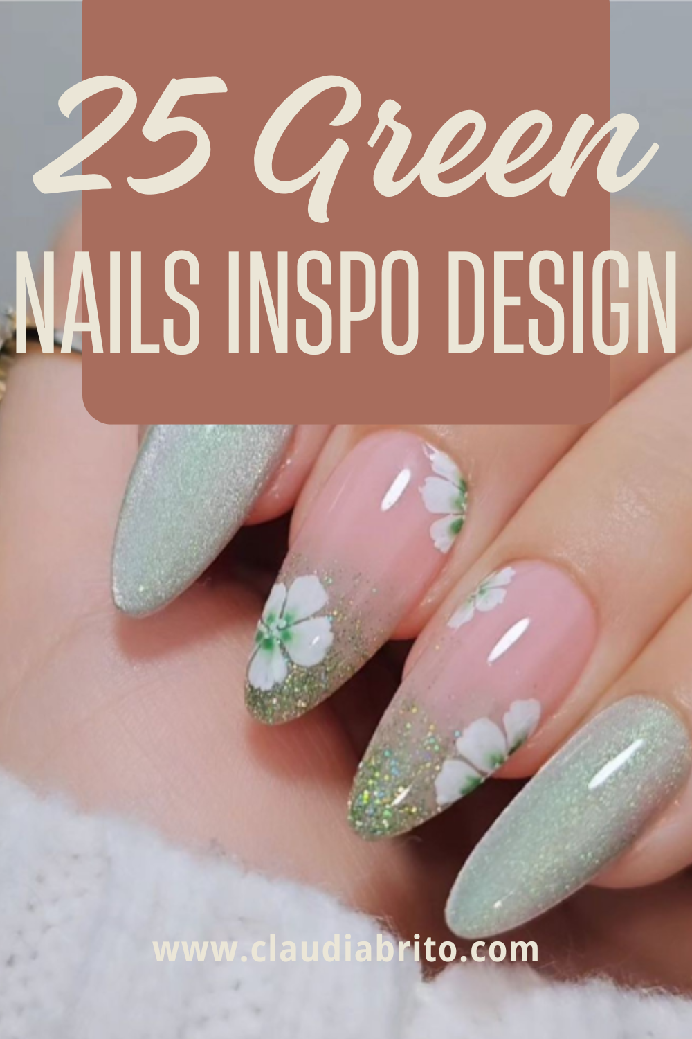 25 Green Nails Inspo Design For You