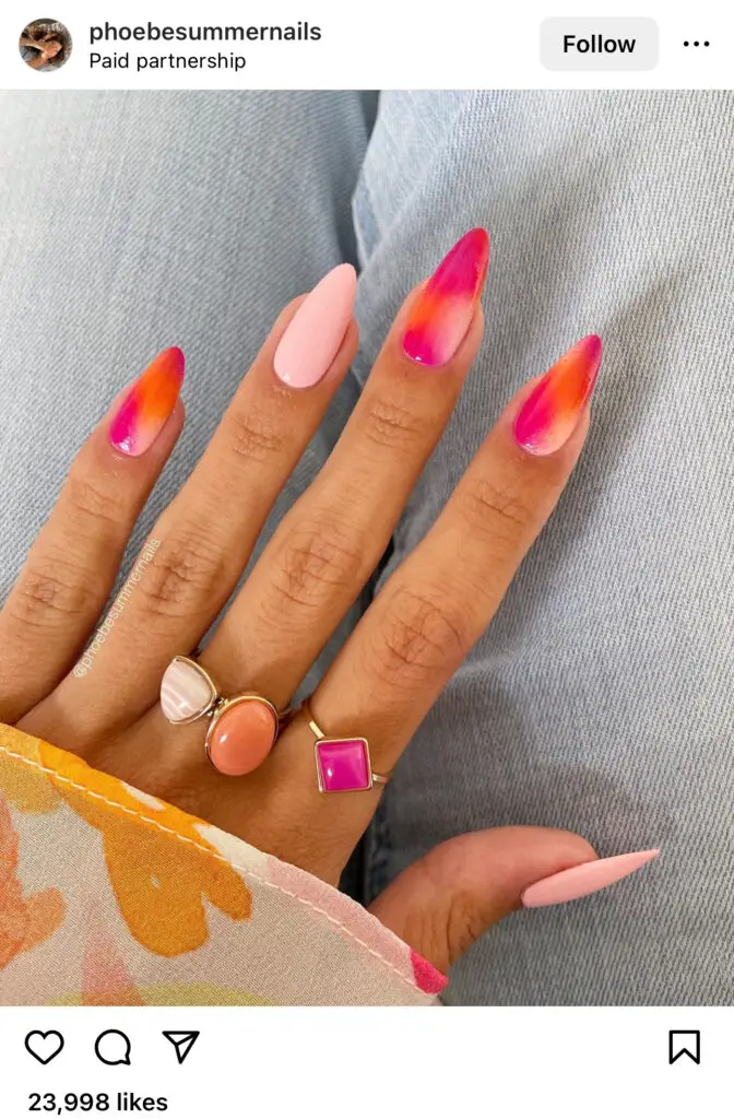 Colorful Summer Nails