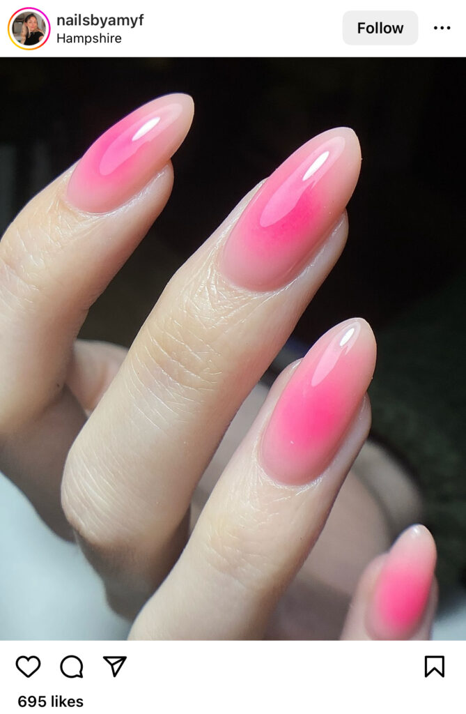 Natural Pink Summer Nails