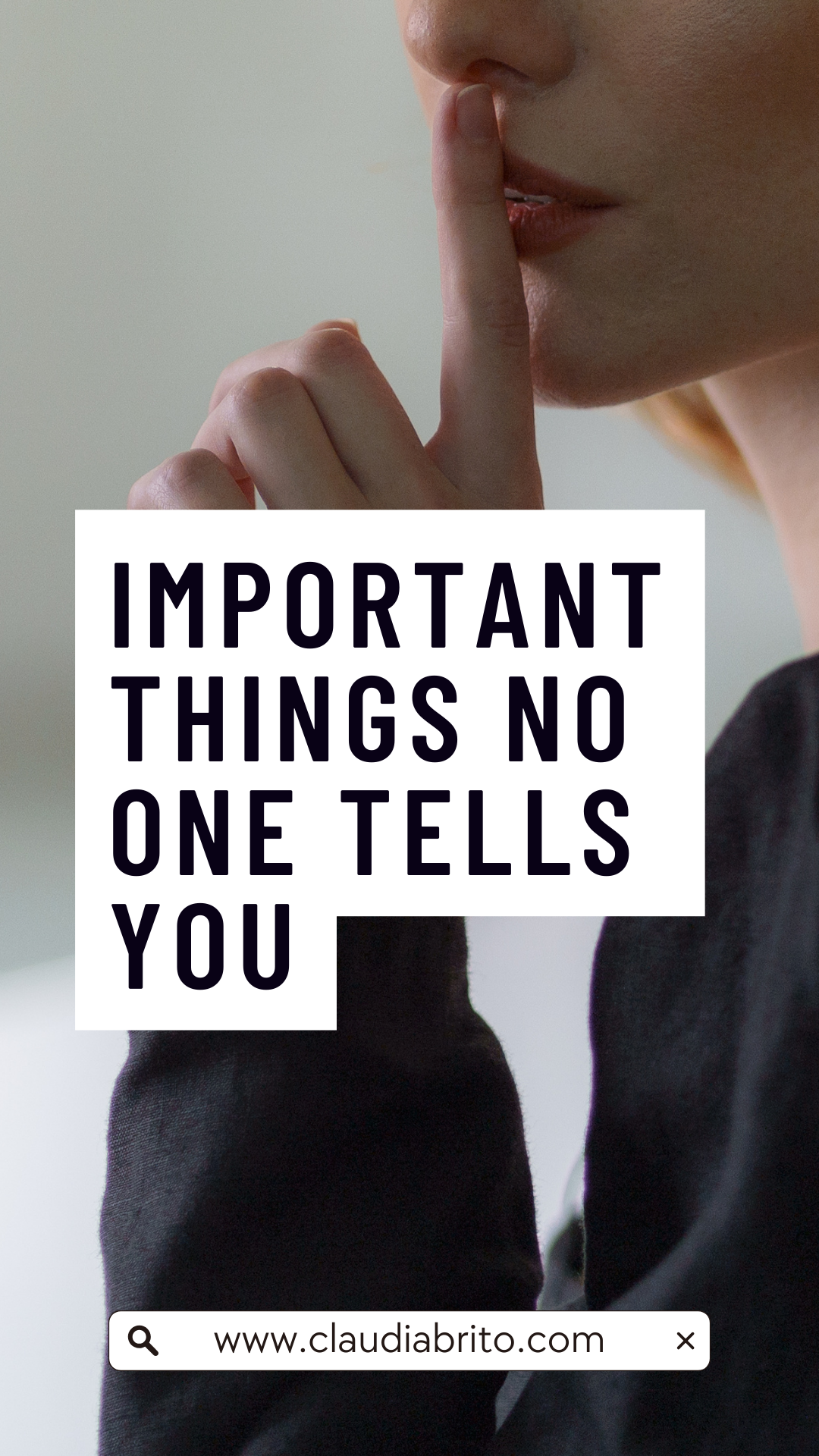 Important Things No One Tells You