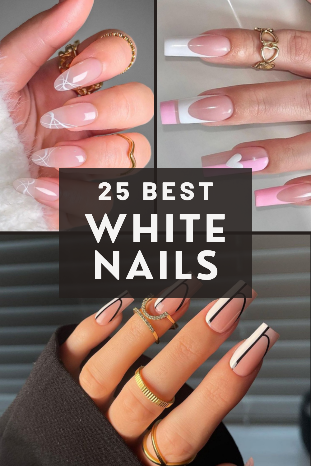 25 Best White Nails