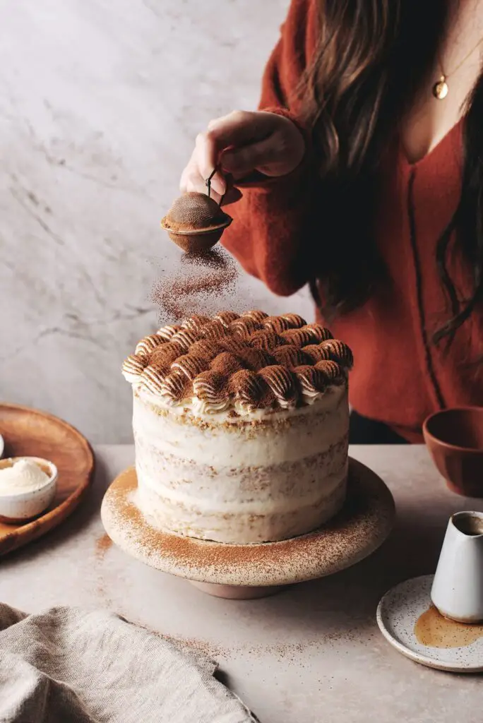 Tiramisu Layer Cake 