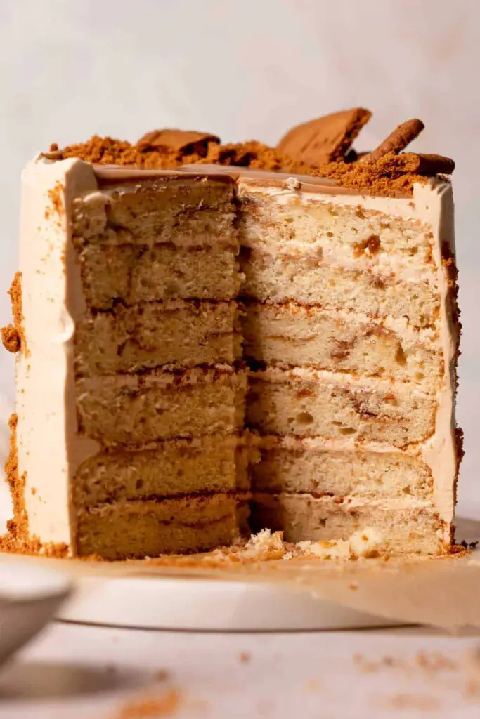 Biscoff Cookie Butter Cake 