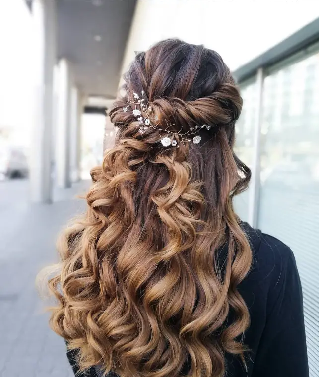 Simple Graduation Hairstyle