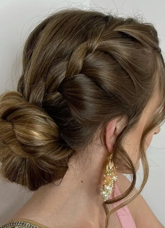 Braid Elegant Graduation Hairstyle