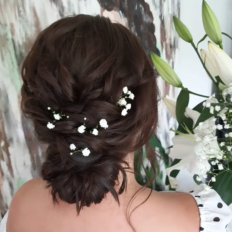 Simple Graduation Hairstyle