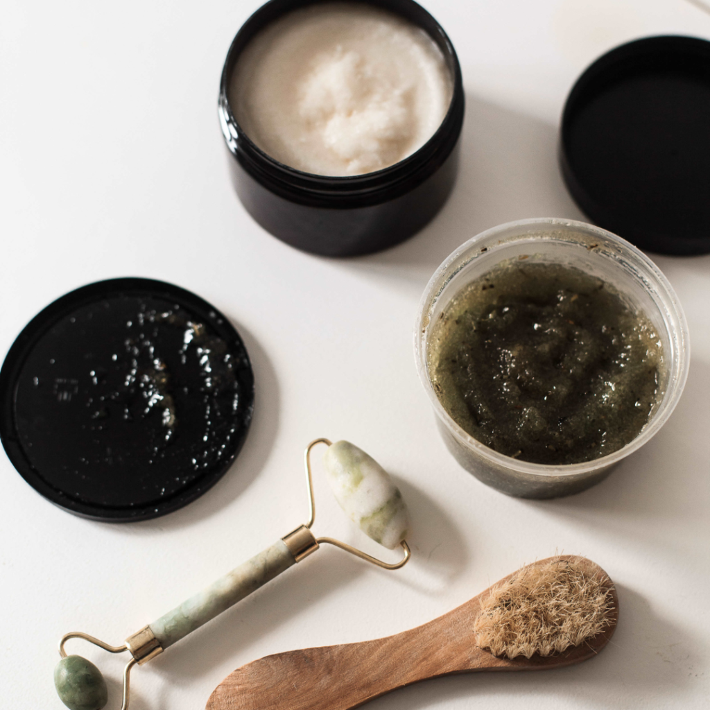 Homemade skincare products 